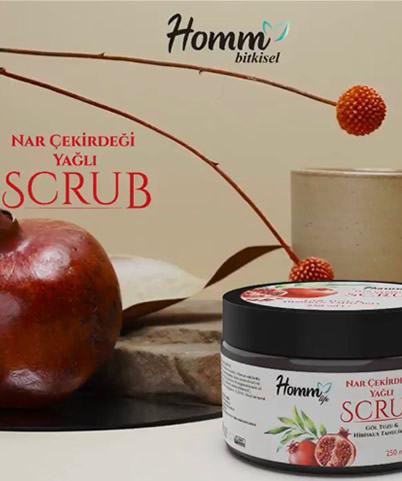 Nar Çekirdeği Yağlı Scrub