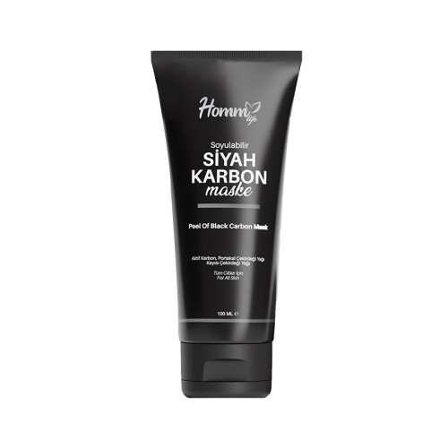 HOMM LIFE SİYAH KARBON MASKE 100 ML